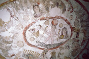 Zodiac on Roman-Egyptian tomb ceiling