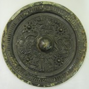 Bronze Mirror with Queen Mother of the West