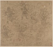 The Heavenly Lords Zhu Yanshi, Zhang An, Xin Jiang, Deng Cheng, and the Field Marshals Peng Qiao and Lü