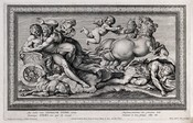 Aurora and Cephalus in her chariot