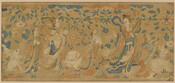 Panel with the Moon Goddess and Attendants