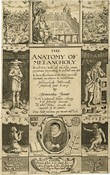 Anatomy of Melancholy frontispiece with astrological signs