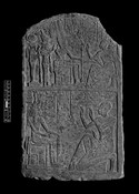 Stela with Amun, Amun-Ra, Mut and Khons-Neferhotep