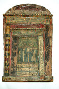 Stela with Ra-Horakhty and Maat