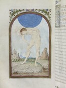 Hercules holding the celestial sphere