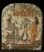 Stele with Thoth and Atum