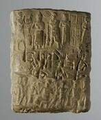 Sealing tablet with astral symbols