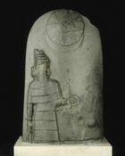 Stele with astral symbol